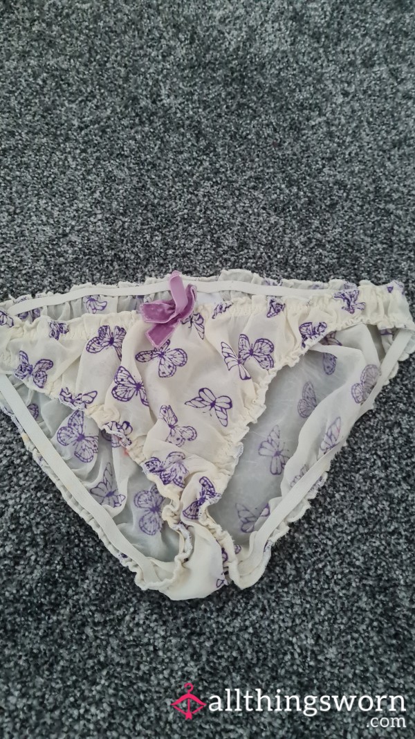 Knickers, Purple Bu*terflys