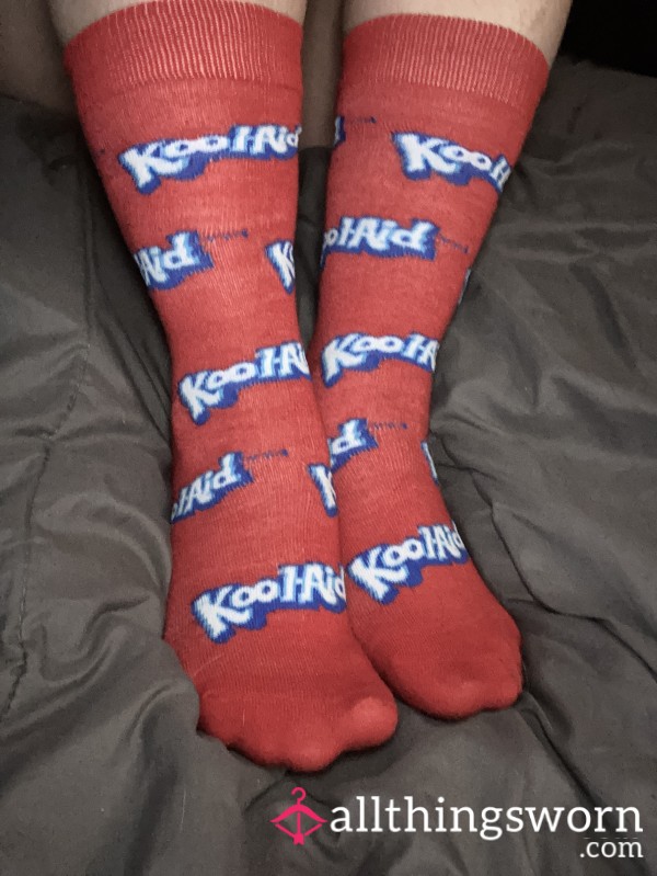 Kool-aid Socks, 3 Days Worn