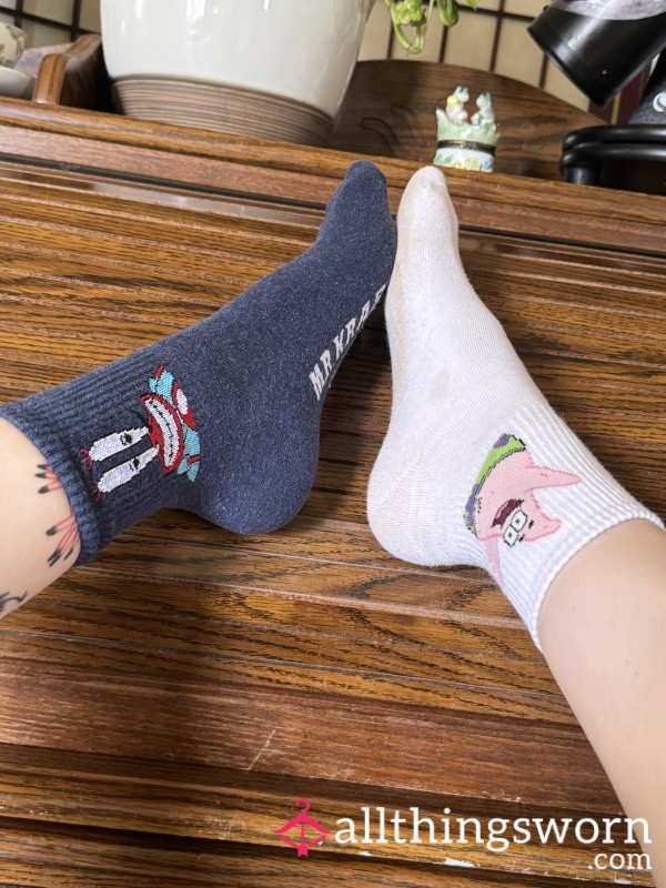 Krabs And Patrick Socks