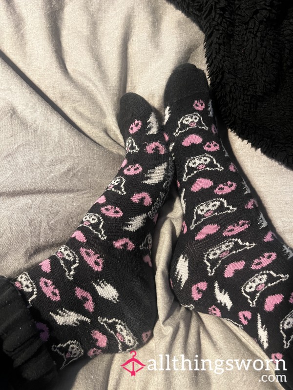 Kuromi Cartoon Black Socks