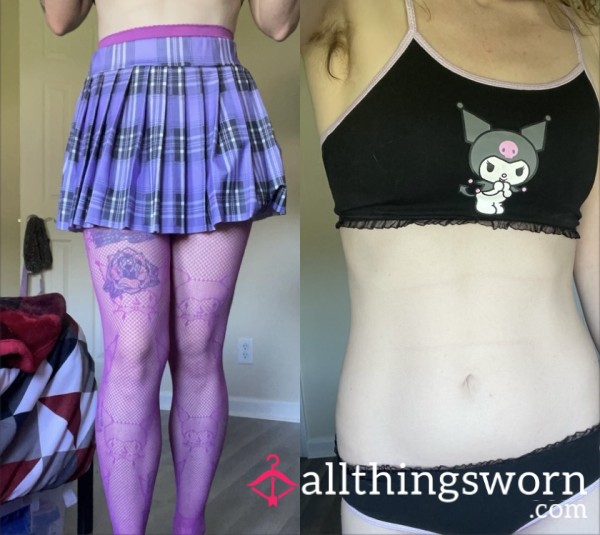 Kuromi Inspired Cosplay Outfit