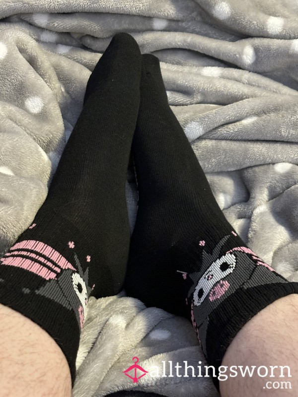 Kuromi Socks! (My Favourite Hello Kitty Friend)💕