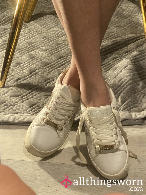 Kurt Geiger Worn Chunky Pumps