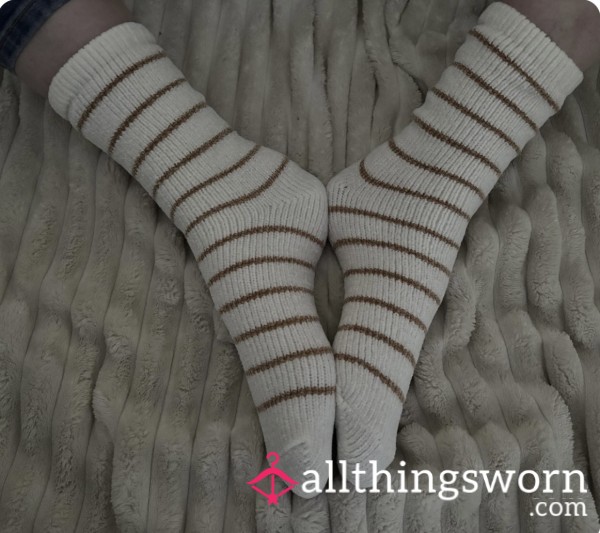 Kuschelsocken 24 Std. Getragen