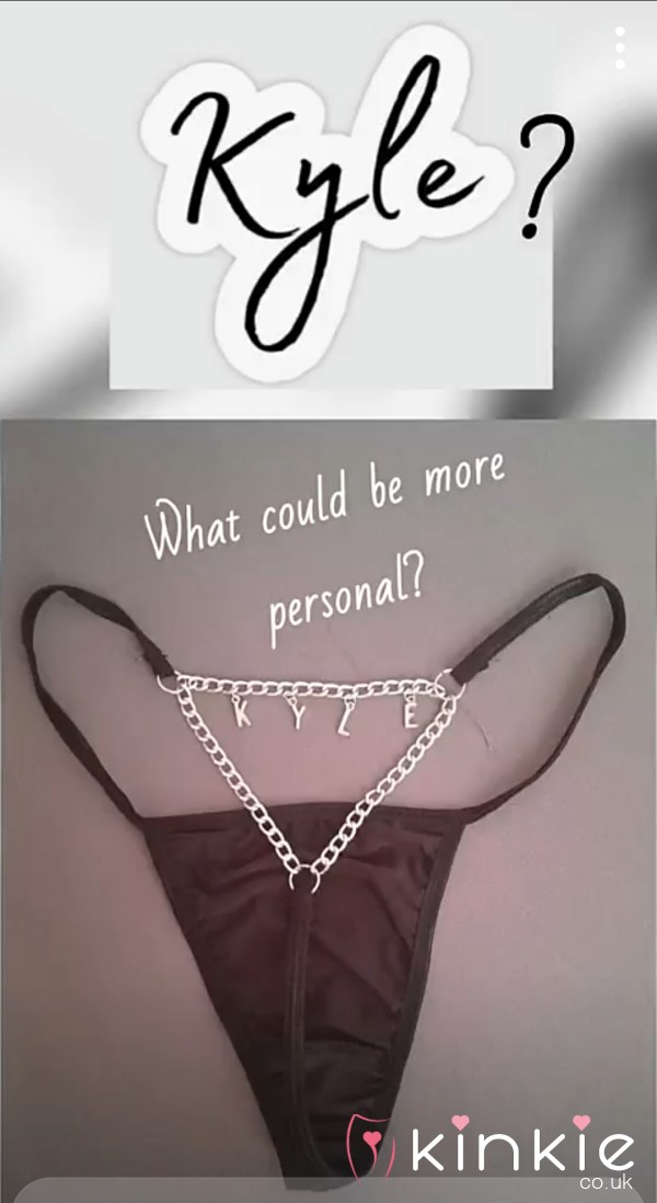 KYLE!  Little Black Thong