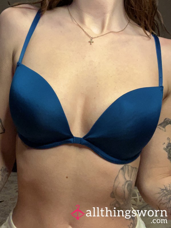 La Senza 32D Blue Bra