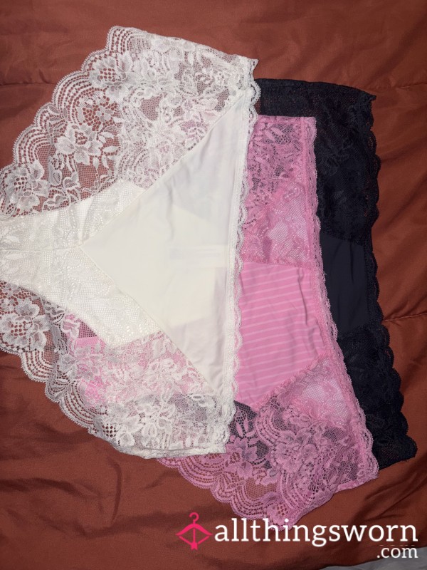 Lace Back Panties
