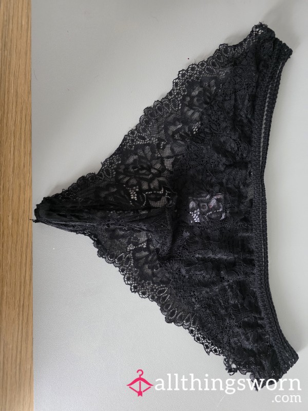Lace Black Panties