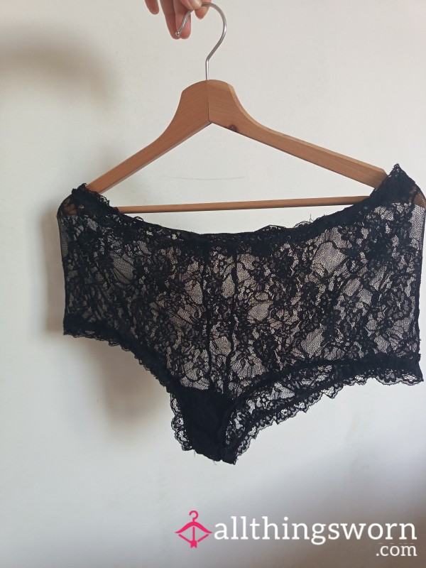 Lace Black Panties