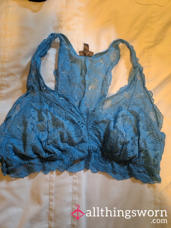 Lace Blue Bralette