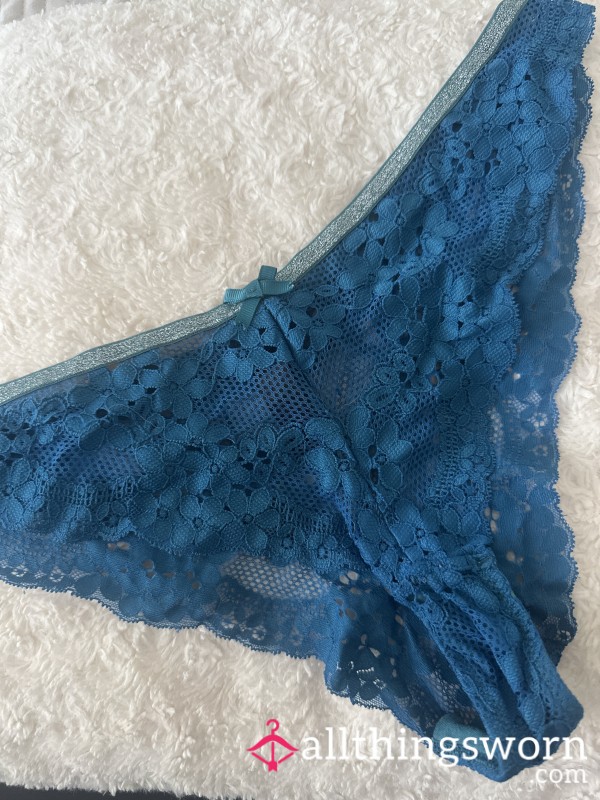 Lace Blue Panties