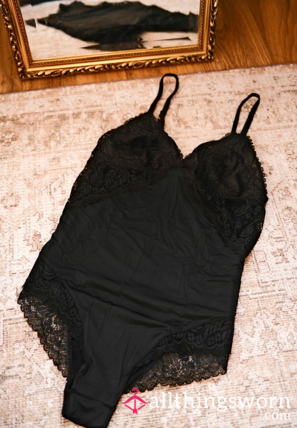 Lace Bodysuit, 72hr Wear 🖤✨