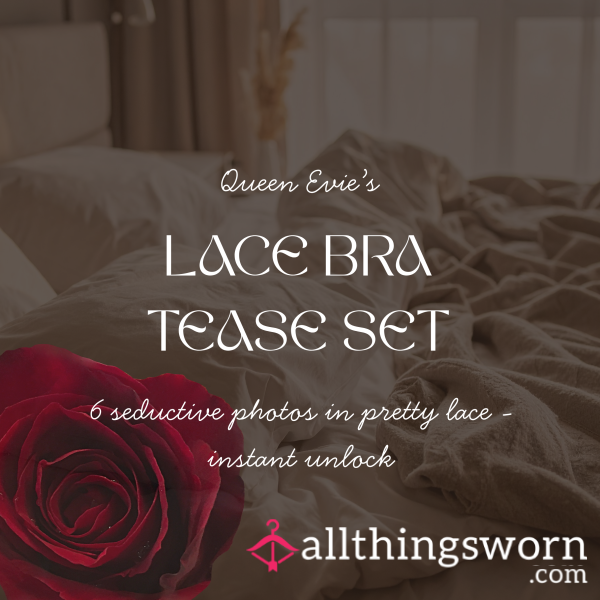 Lace Bra Tease Set
