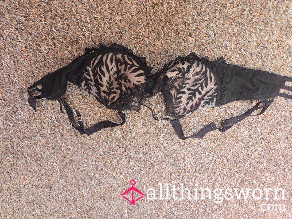 Lace Bra With S**y Straps