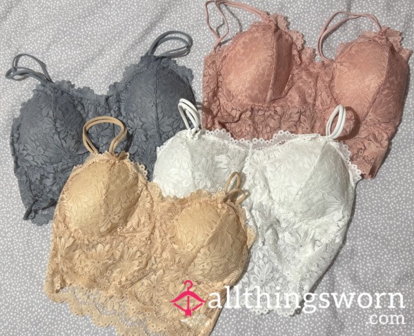 Lace Bra’s Ready For Your Custom Requests 😜😈