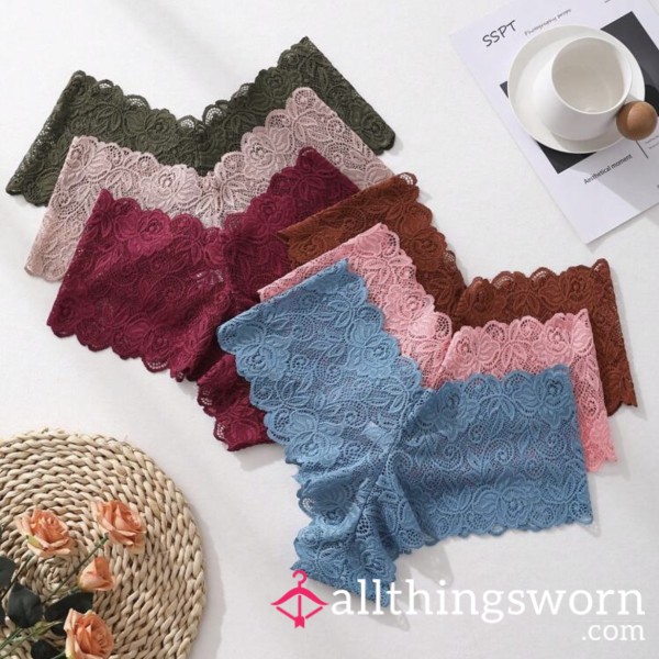 Lace Brazilian Knickers – Elegant & Cheeky