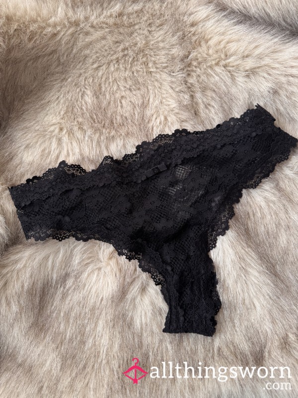 Lace Brazilian Panties - Ready To Be Worn