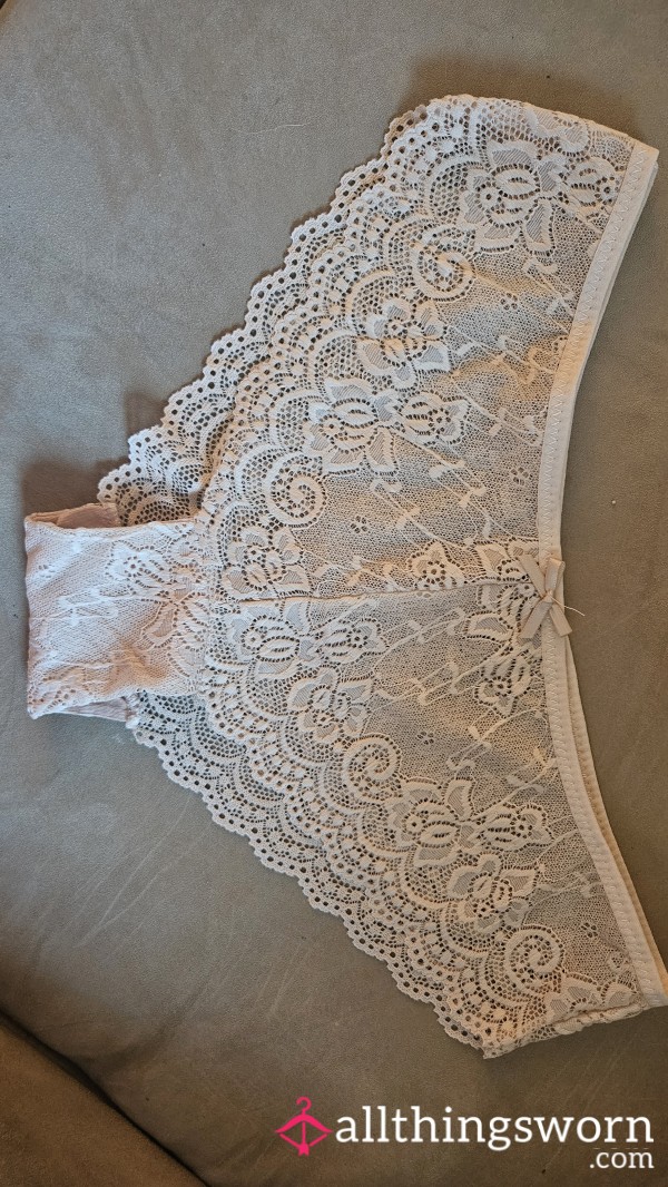 Nude Lace Cheeky Panty