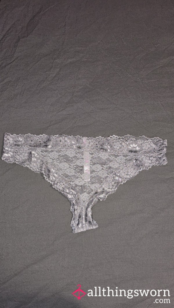 Lace Cheeky Tonga VS Panty ~ Pu**y RATING & PLAY INCLUDED 😈 Send Me Your Content & Find Out Just How 💦 You Make Me ~ Text/Voice Recording/Pic/Vid (whatever You're Comfortable With)