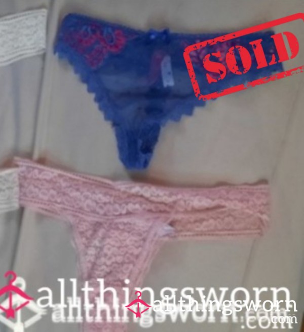 Lace Collection Thongs