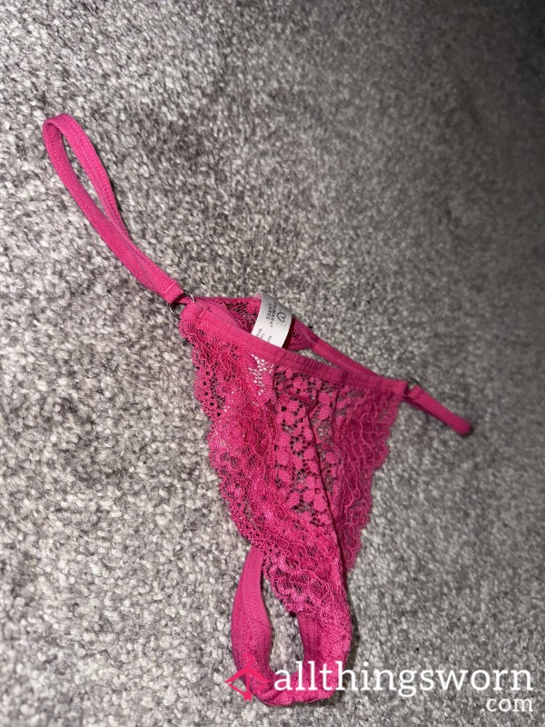 Lace Coloured Thongs