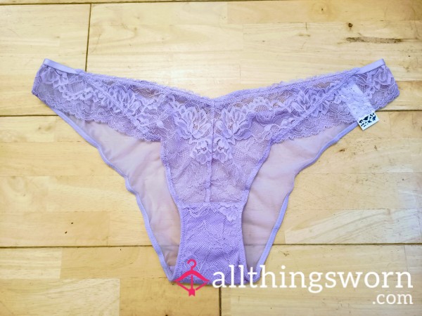 Lace Lilac Brief