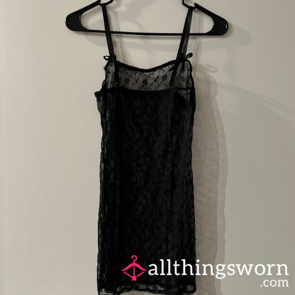 Lace Lingerie Mini Dress