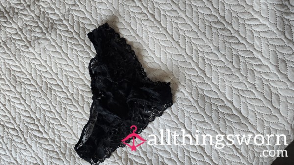 Lace Panties Drenched In Goddess Scent