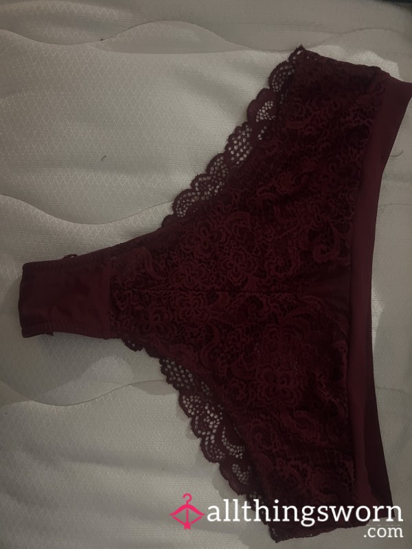 Lace Panties, Plus Photo For Proof Of Wear
