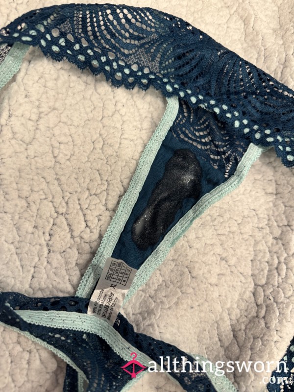 Lace Panties Used During A Play Session
