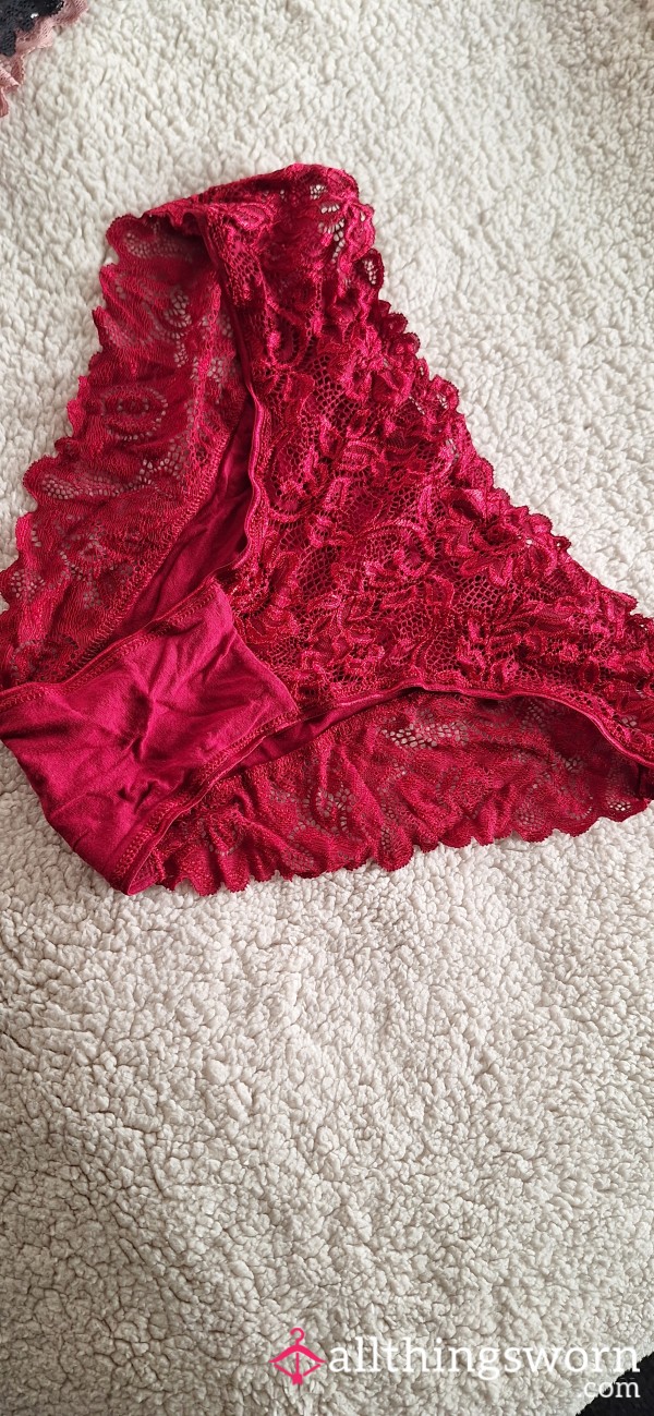 Lace Panties With Cotton Gusset
