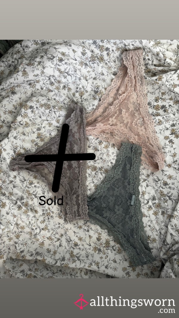 Lace Panties Worn By A Gothic Goddess