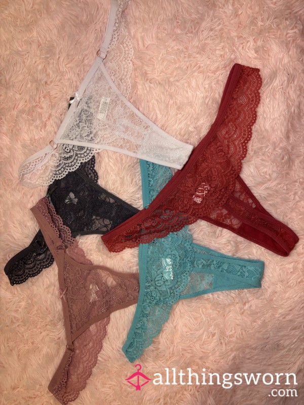 Lace Panty Thongs!