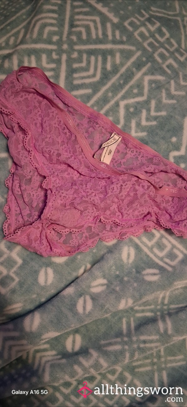 Lace Pink Panties
