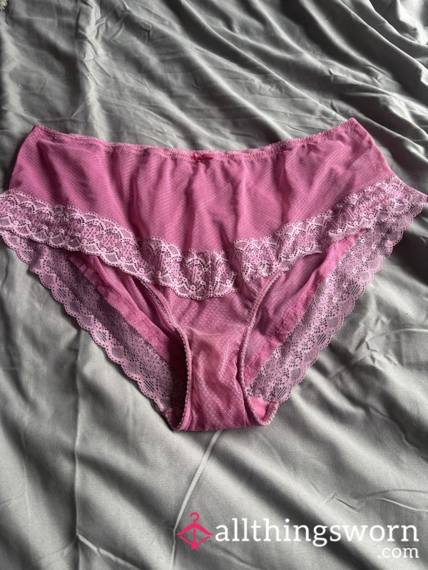 Lace Plus Size Panties - Soiled