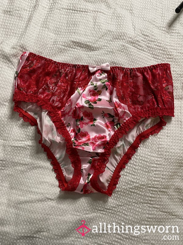 Lace Satin Panties 💗😈