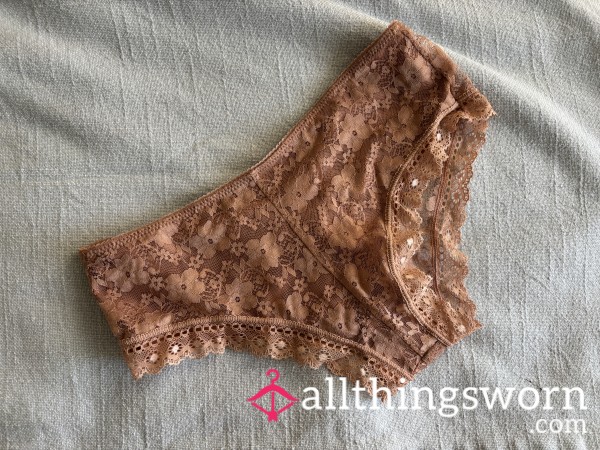 Lace Sheer Cheeky Panties