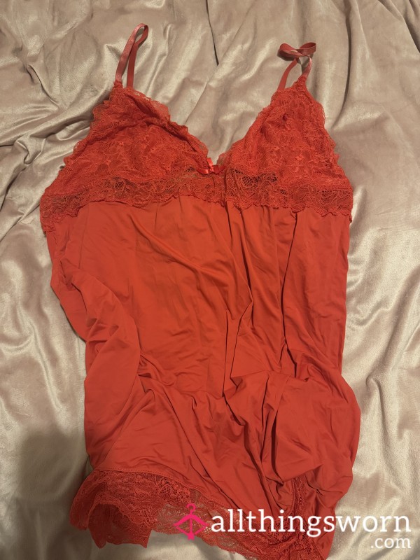 Lace Silky Slip Nightwear