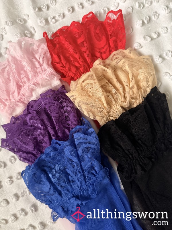 Lace Stockings - Pick Your Colour 🌈