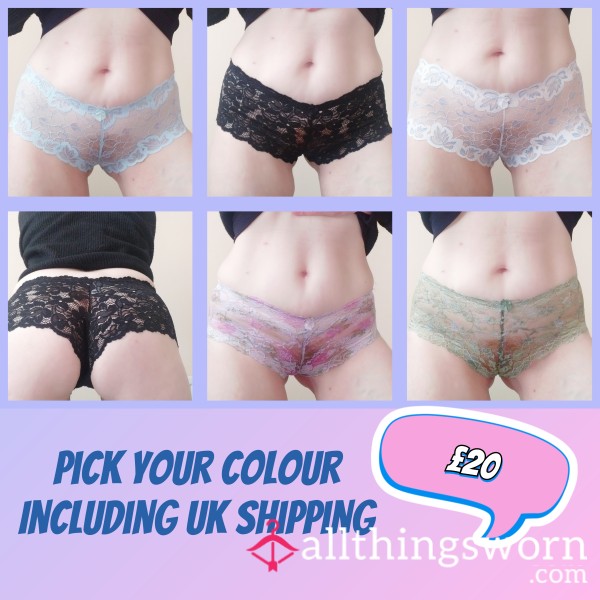 Lace Stretch Boyshorts