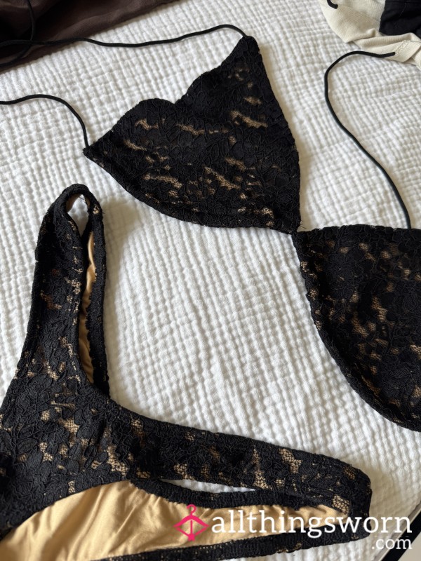Lace Swimwear Set