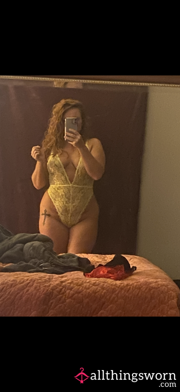 Lace Thong Lingerie Body Suit