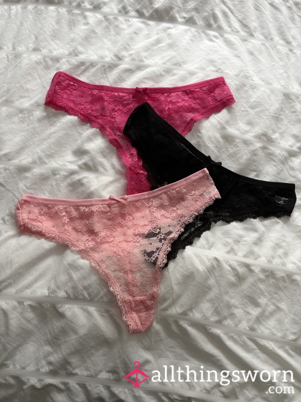 Lace Thong Wear