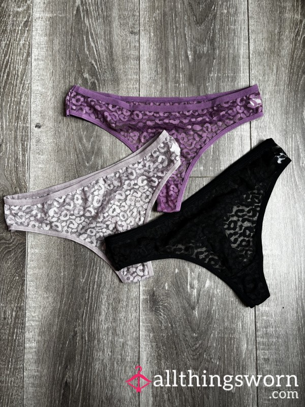 Lace Thong - Worn Just For You 😉