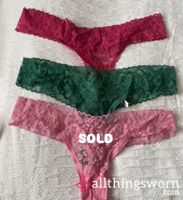 Lace Thongs