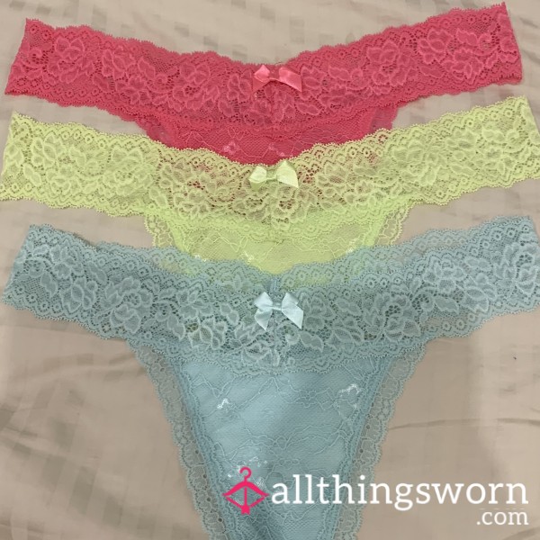Lace Thongs