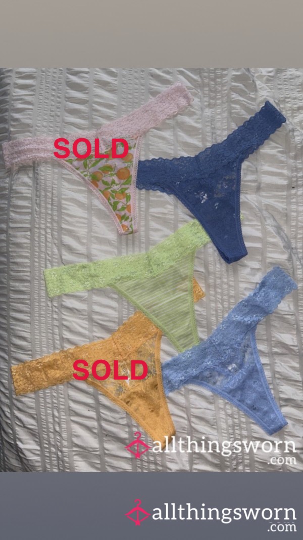 Lace Thongs
