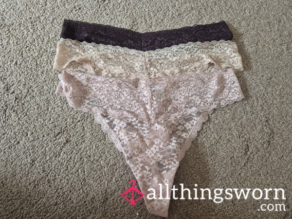 Lace Thongs