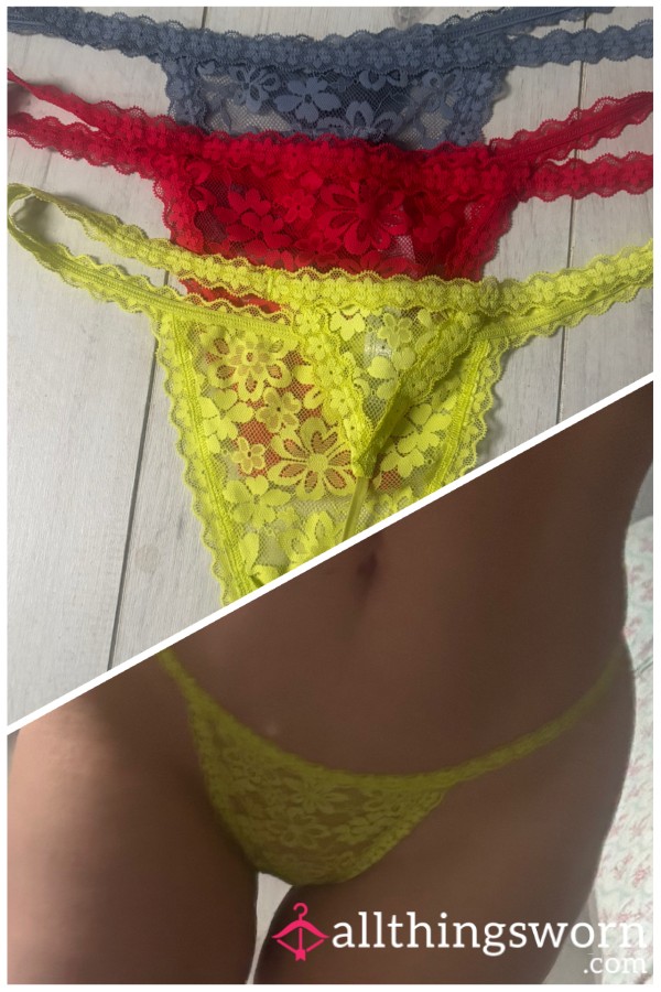 Lace Thongs