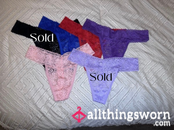 Lace Thongs